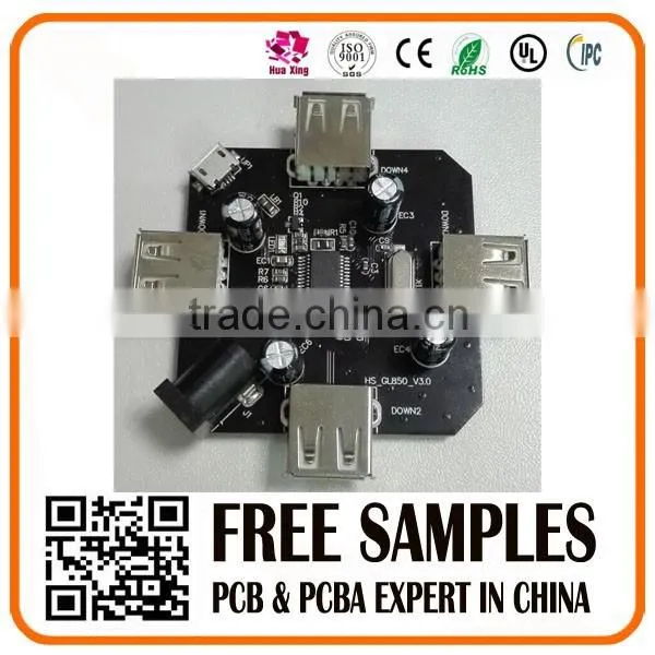 Super Thin Type C USB HUB Usb 3.1 Type C to 4-port Usb 3.0 Hub photo-3