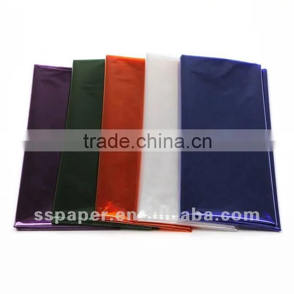 Plastic Film Roll Transparent Cellophane Paper Metallized Bopp Film photo-4