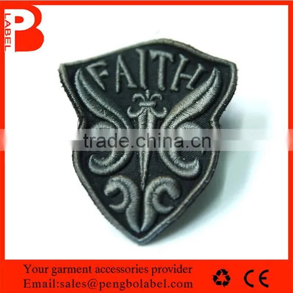 OEM Custom Embroidery Patch Wholesale Iron on Embroidery Patch for Clothing photo-2