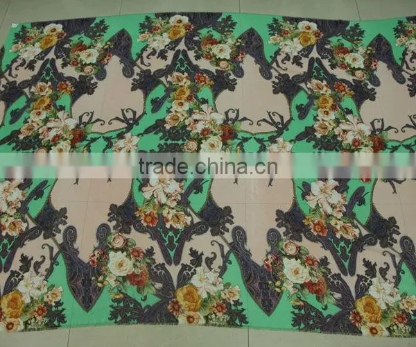 2014 Latest Polyester Printed Fabric
