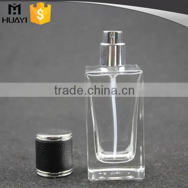 100ml Perfume Glass Bottle With Black Cap photo-5