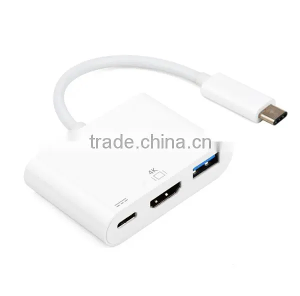 USB3.1 Type c to HDMI/USB3.0/Type c HUB photo-2