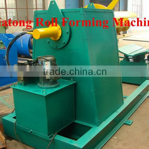 Metal Uncoiler Machine With Car photo-3