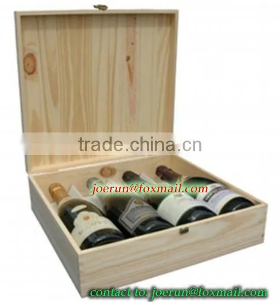 Dual; Cheap Wooden Wine Box