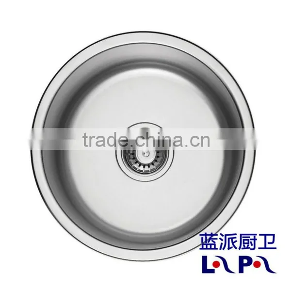 Lan Pai Luxury Stainless Steel Kitchen Sink LP-400/440 ( Round Single Sink ) photo-2