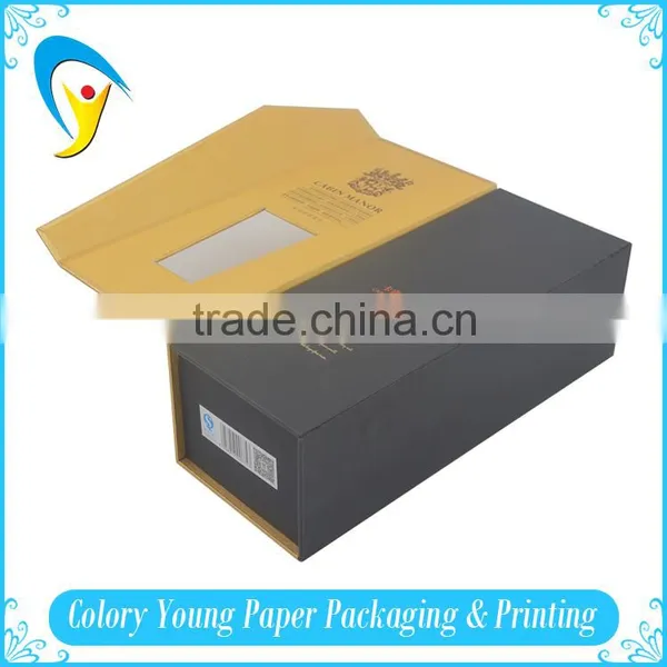 Hot Stamping Printing Cardboard Wine Box photo-3
