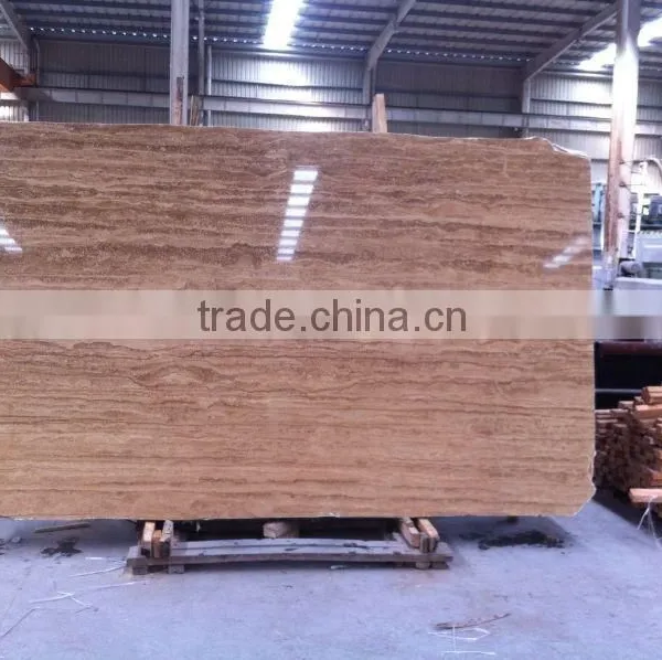 Beautiful Brown Coffee Travertine Marble photo-2