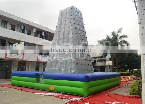 Outdoor Used Rock Kids Inflatable Climbing Wall Big photo-2