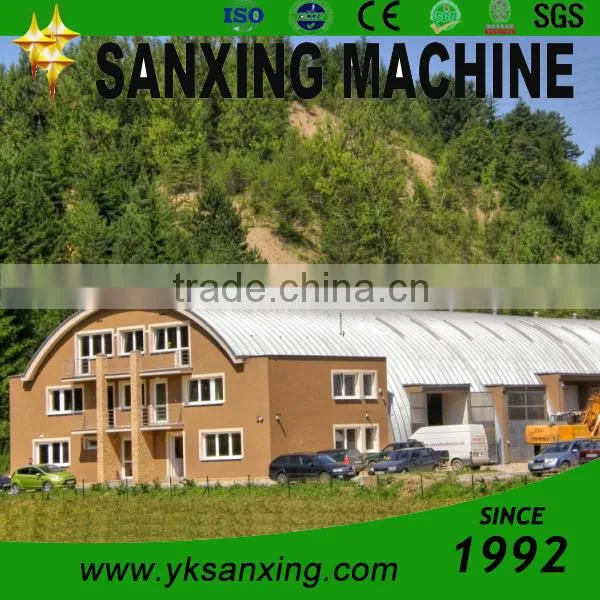 1000-680 ARCH SHAPE ROOF ROLL FORMING MACHINE photo-3