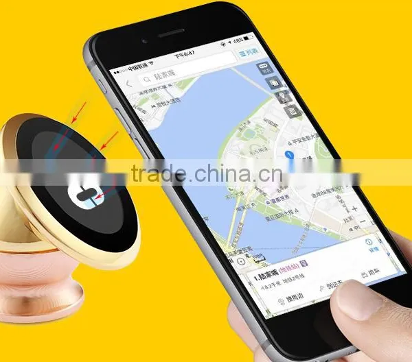 360 Degree Rotating Strong Magnetic Luxury Metal Stand Holer for Mobile Phone photo-4