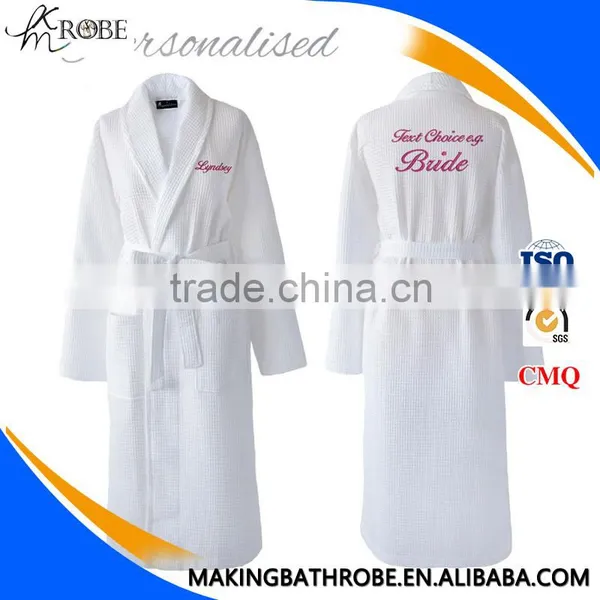 Cheap Soft Cotton Hotel Bathrobe Made in China