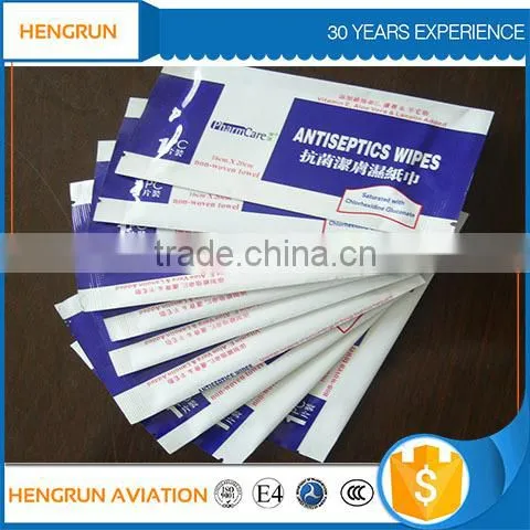 10g and 12g Towels in Single Pillow Style Packing With Lemon Perfume Napkin