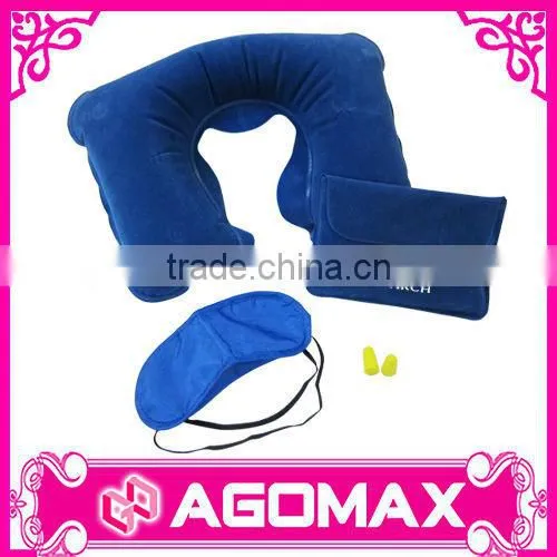 Promotional Gift Durable Eyemask Pillow Airline Travel Kit photo-5