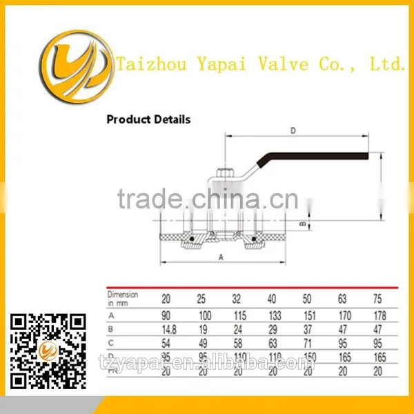 Free Sample PP-R Brass Ball Valve