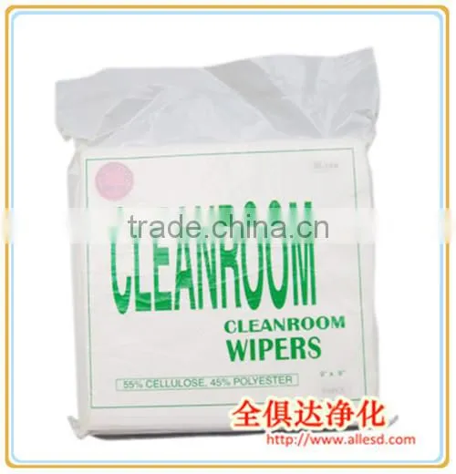 White Polyester Dust Free Cleanroom Wiper for Industrial/Electronic Use photo-3