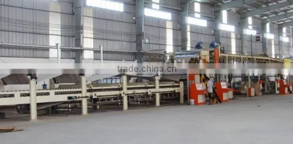Designed Speed 150m/min 1800mm High Speed 5-ply Corrugated Cardboard Production Line Quality Choice