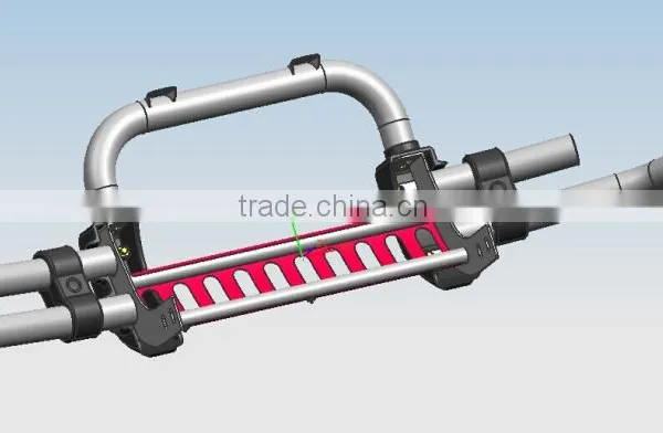 Grill Guard With Lamp Panel