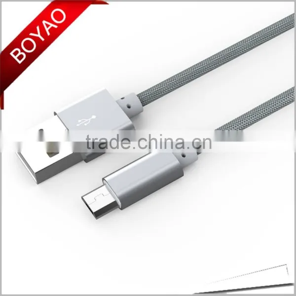 Low Price Aluminium Shell Data Usb Cable Mobile Phone Usb Charging Cable photo-2