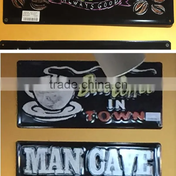 Vintage Metal Wall Painting Hanging Decor photo-3