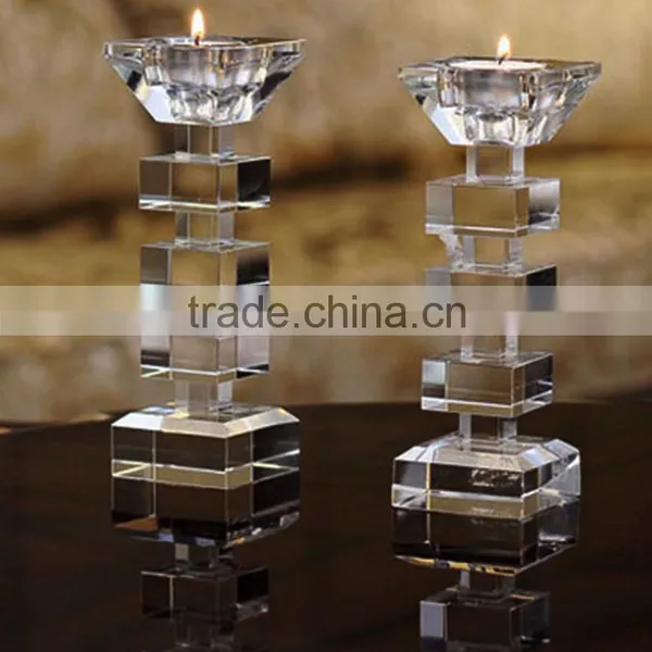 Vintage Decorative Long-stemmed Replacement Glass Candle Holder photo-3