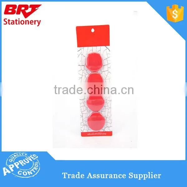 Whiteboard Office Red Color Magnet Button