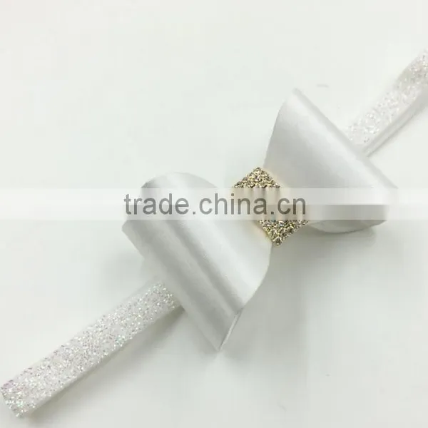 New Selling the European and American Children Tire PVC Color Butyl Bowknot Diamond Powders With 8 Color Bow photo-3