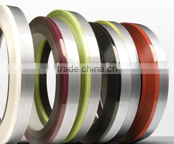 Pvc Edge Banding,plastic Edge Trim,re-glued Walnut Edge Banding photo-6