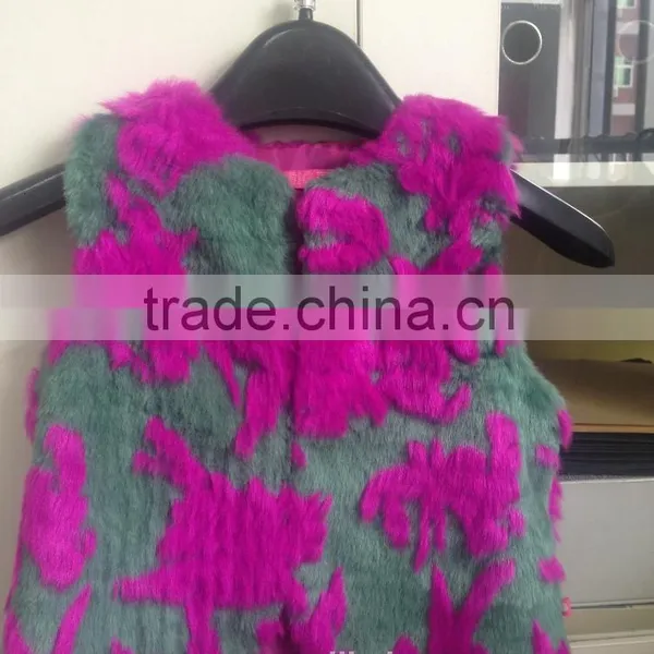 WINTER HOT SALS TYPE FAKE FUR VEST FOR LITTLE GIRLS