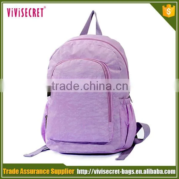 Europe Style Colourful Foldable Lightweight School Bag photo-3