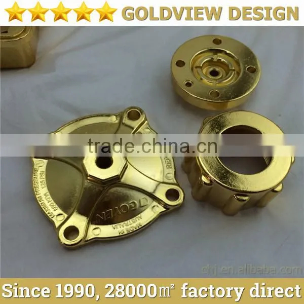Die Casting Imitation Gold Plating Technology Equipment Parts Imitation Gold Electro-plating Gold Imitation Plating Factory photo-4