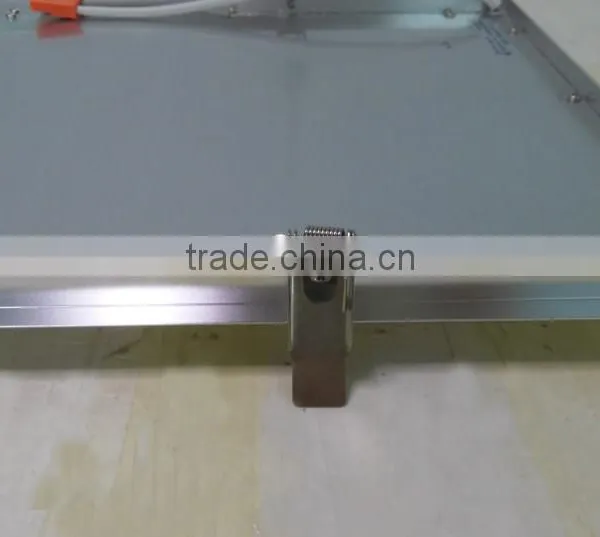Silver AL Frame Super Energy Saving Spring Mounted 48w Led Panel 1200x30cm Ceiling Light photo-5