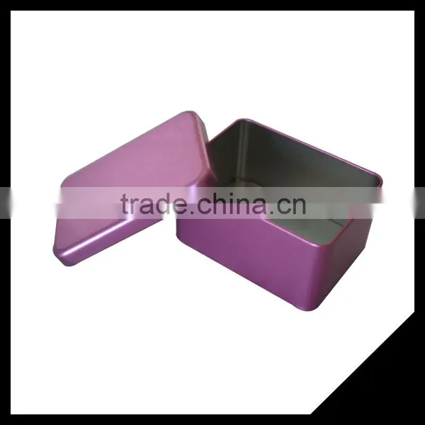 Rectangle Shape Custom Printed Recyclable Feature Candy Metal Tin Box With High Quality photo-2