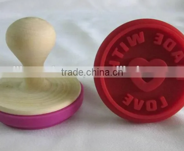 FDA&LFGB Silicone Cookie Stamp photo-4