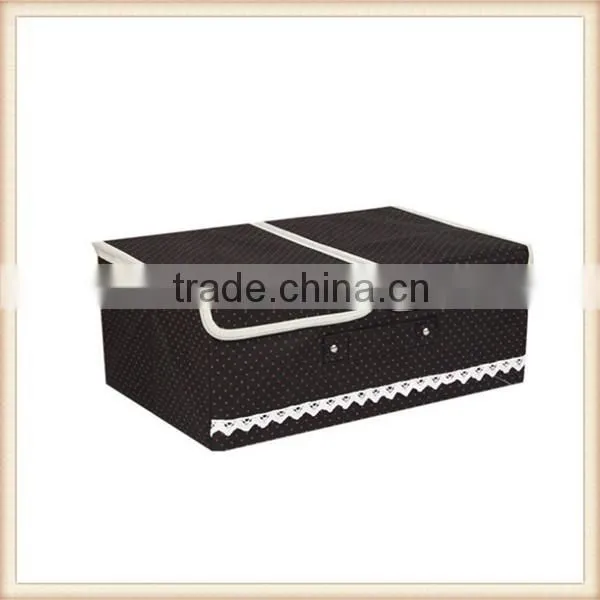 Two Lids Non-woven Storage Box With Division Inside photo-3