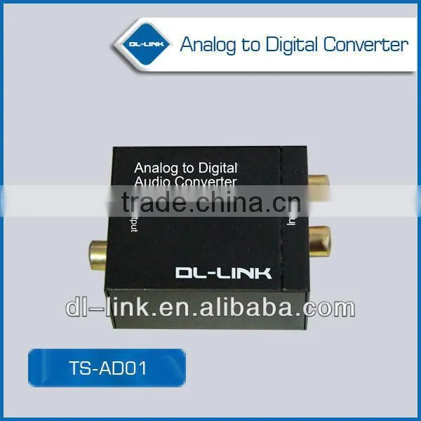 TS-AD01 Analog to Digital Optical Coaxial Audio Converter Adapter With RCA Input Toslink Output photo-5