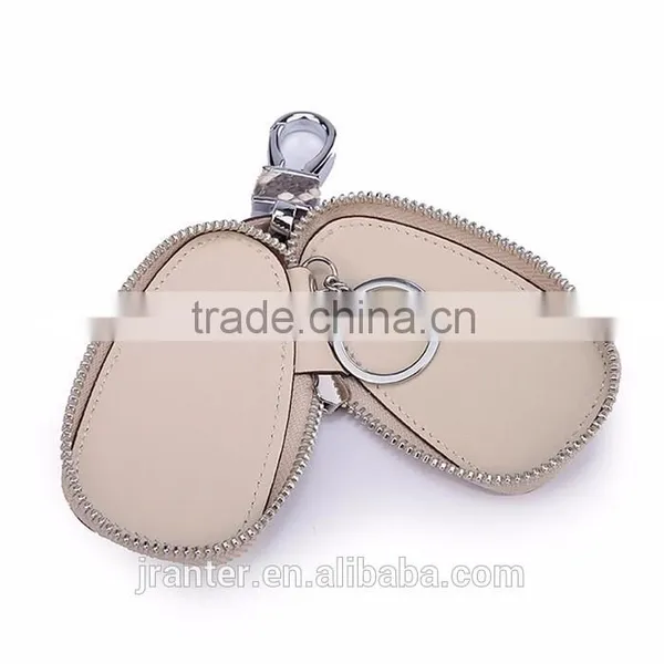 New Fashion Customized Python Snakeskin Car Key Case,zipper Key Pouch,genuine Leather Car Key Holder photo-4