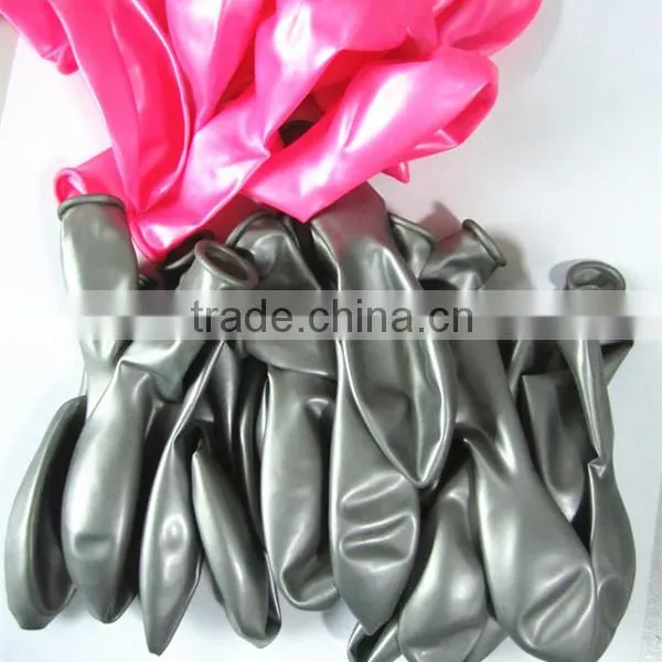 pearlized party balloons high quality metallic balloons