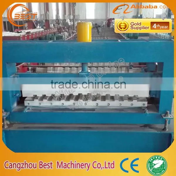 Steel Carriage Board Roll Forming Machine photo-5