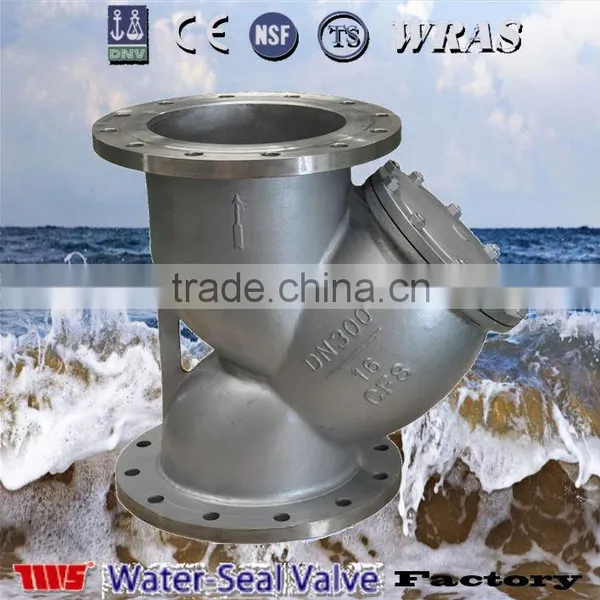 DN32~DN300 PN1.6 Stainless Flanged Y Type Strainer photo-2
