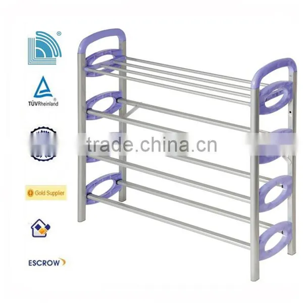 2014 Natural High Quality Commercial Home Metal Shoe Racks