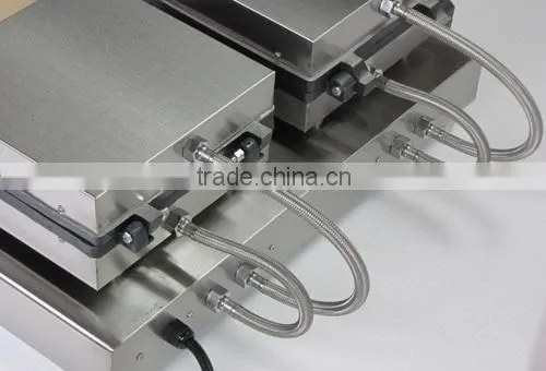 Double Head 220v Commercial Electric Rectangle Cone Waffle Baker _round Waffle Maker photo-3
