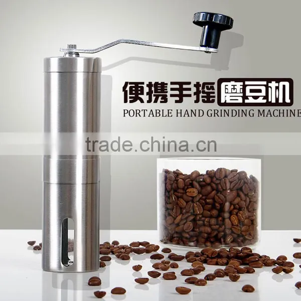 Hot Sale !Coffee Bean Grinder Stainless Steel Hand Manual Handmade Coffee Bean Grinder Mill Kitchen Grinding Tool 30g 4.918.8cm photo-2