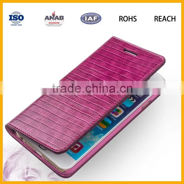 Fashion Design PU Leather Mobile Phone Case for Iphone 6 photo-4