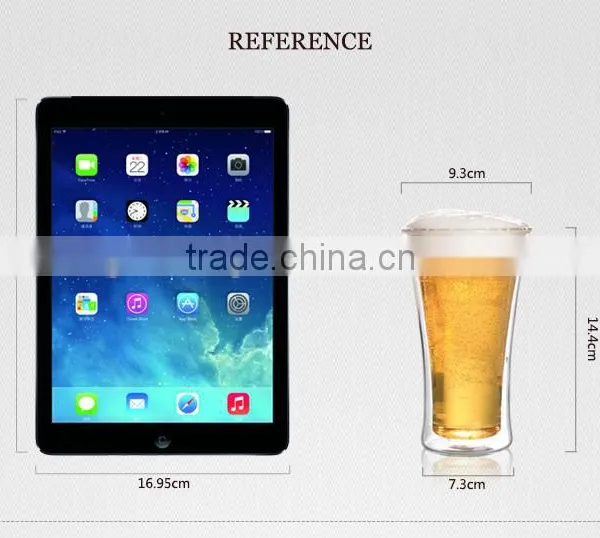350ml China Supplier Hot Sell Borosil Double Wall Wholesale Starbucks Mug photo-2