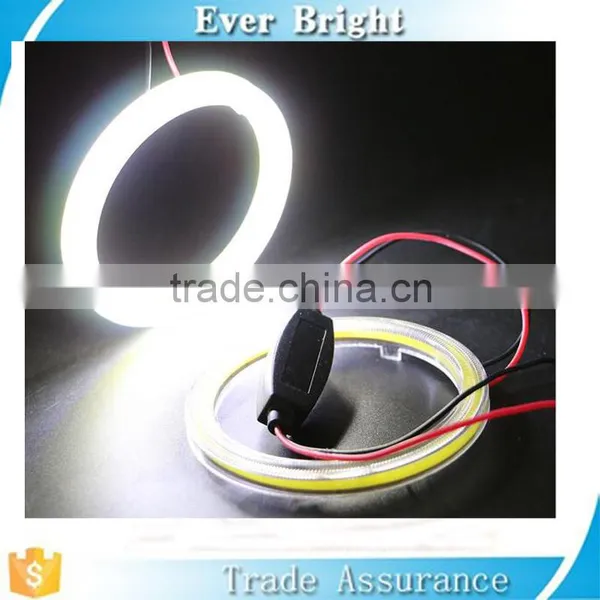 9V-30V COB Colorful LED Car Halo Rings Lights LED Angel Eyes Car Headlights for Universal Cars Neon Angel Eye photo-3