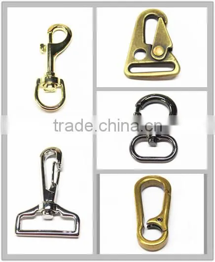 China Factory Gold Metal Big Snap Hook For Belt photo-5