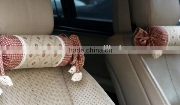 2016 New Products Car Neck Pillow Filled With Natural Activated Bamboo Charcoal , Custom Printing Accept New Roll photo-3