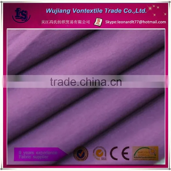 Wujiang Manufacture Supply High Quality Twill Nylon Mixed Rayon Tussores Fabric/40D+75D*30S+40D Tussores Fabric for Trousers