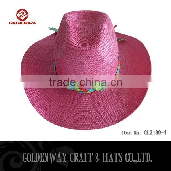 Promotional Green Cowboy Hat for Selling photo-4