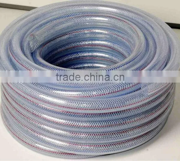 3/8'' All Size PVC Water Hose Clear Fiber Reinforced Plastic Hose photo-2